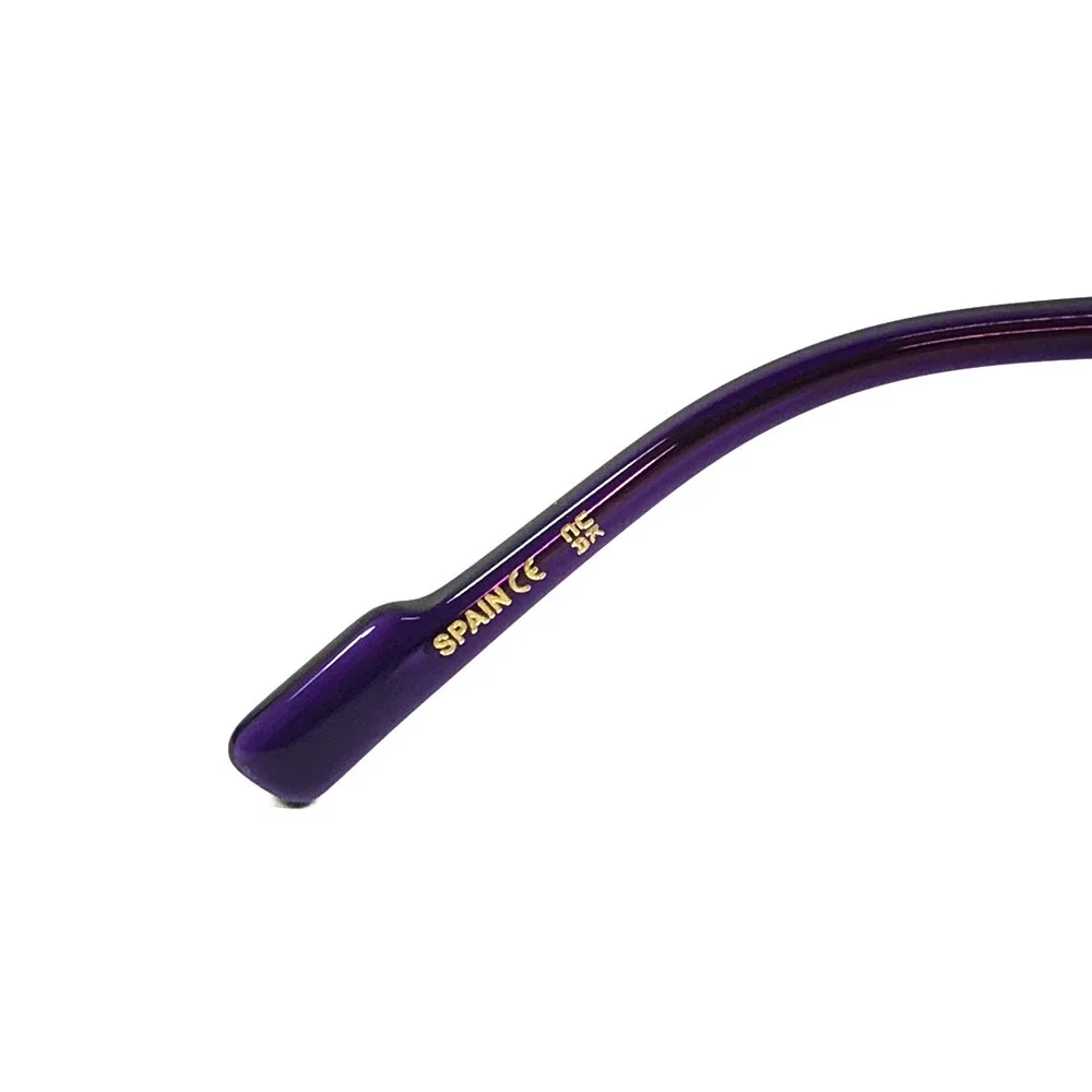 Etnia Barcelona Eyeglasses Frames ASTERIA PU Purple Marble Cat Eye 52-16-138